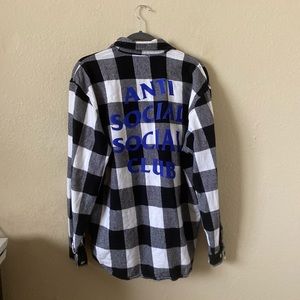 Anti Social Social Club Flannel Shirt
